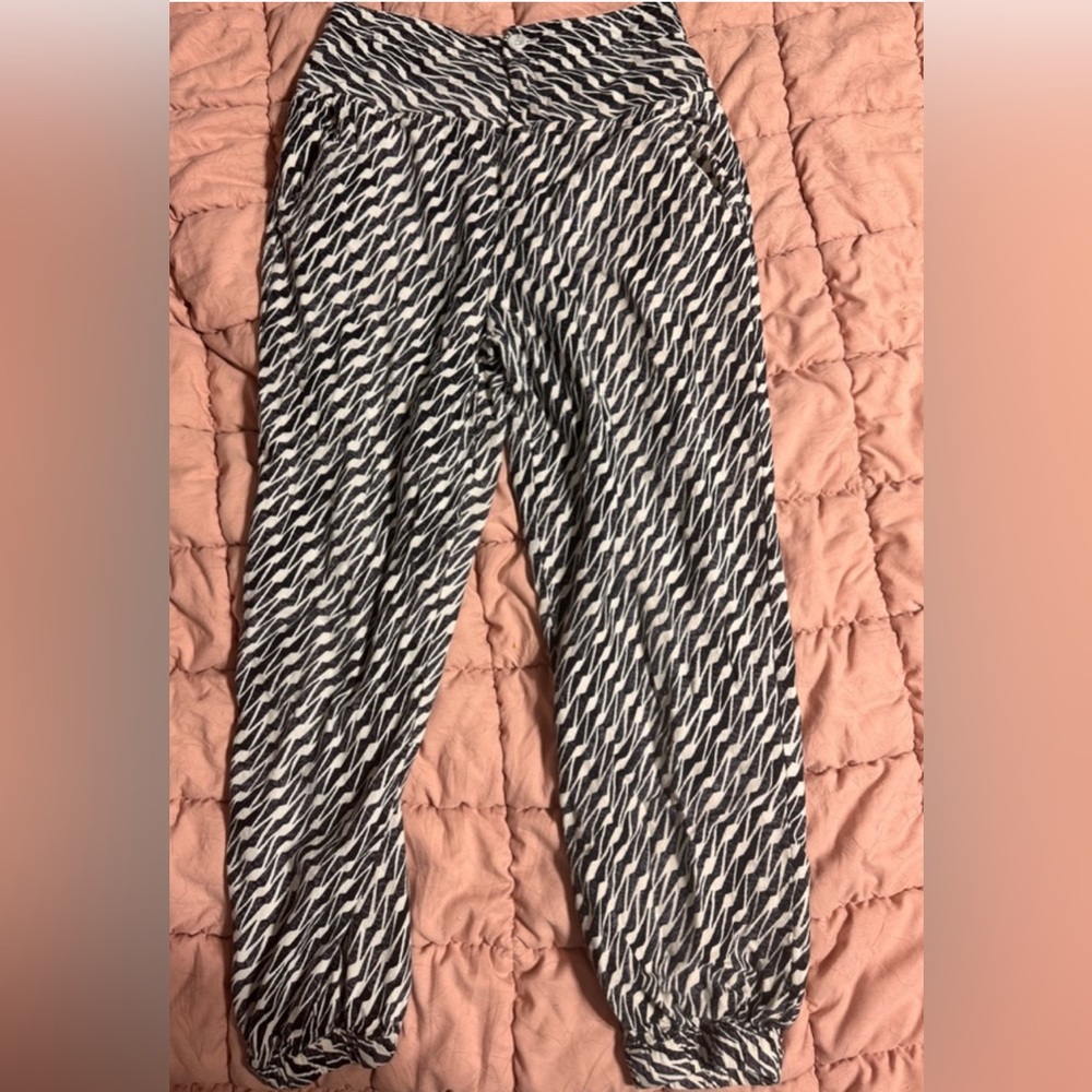 Anthropology Harlem size 0 linen jogger pants
